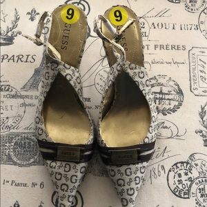 Guess dress kitten heels NWOT size 9